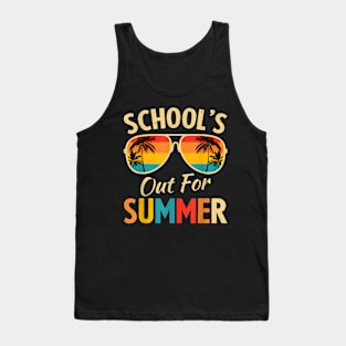 Last Day Of School Schools Out For Summer Teacher Tank Top